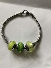 Lovelinks bracelet green for sale  PONTYPRIDD