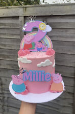 Personalised layered peppa for sale  ROWLAND'S CASTLE