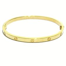 Auth Cartier LOVE Armband SM b6047516 18k gelb gold egm809 Armreif #16 gebraucht kaufen  Versand nach Germany