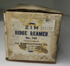 Zim ridge reamer for sale  Pittsburgh