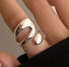 Chunky silver ring for sale  LONDON