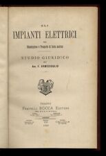 Gli impianti elettrici usato  Firenze