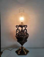 Lampada vetro ottone usato  San Nicandro Garganico