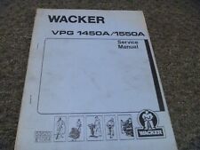 Wacker vpg 1450a for sale  Dubuque