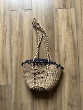 Zara straw bag for sale  BIRMINGHAM