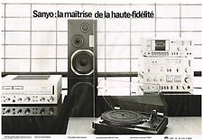 Publicite 1978 sanyo d'occasion  Le Luc