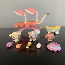 Used, Littlest Pet Shop Sunny Stroll Double Stroller 2626 2627 2628 Lamb Puppy Kitten for sale  Shipping to South Africa