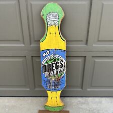 *Rare* Dregs 40" 40 Ounce Beer Bottle Longboard Skateboard Wall Art Decoration for sale  Shipping to South Africa