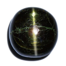 12.18 Cts (14.6 x 13mm) Cabochon Cut_Natural Enstatite Cat's Eye_India for sale  Shipping to South Africa