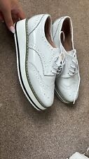 White trainer brogues for sale  NOTTINGHAM