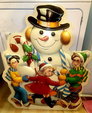 Vintage christmas snowman for sale  Pleasant Prairie