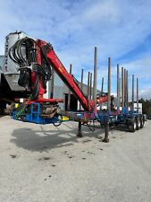 Timber crane trailer for sale  LLANON