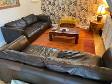 Settees pair large for sale  BERKHAMSTED