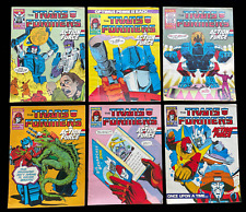 Transformers #176 177 178 179 180 181 Reino Unido Marvel Comics Lote 1988 Conjunto segunda mano  Embacar hacia Argentina