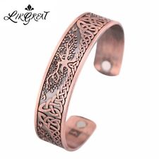 Pulseira Berloque Árvore da Vida Bracelete Viking Bracelete Aço Inoxidável Liga de Zinco comprar usado  Enviando para Brazil