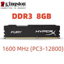 HyperX FURY DDR3 8GB 1600 MHz PC3-12800 Memória Ram Para Desktop Dimm 240 pinos RAM 8GB comprar usado  Enviando para Brazil
