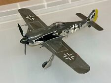 Focke Wulf Fw.190A, 1/48 scale, built & finished for display, good. (D) for sale  BOURNEMOUTH