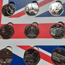 olympic 50p coin album for sale  LLANELLI
