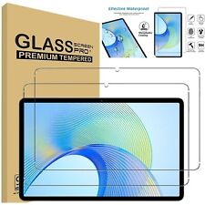 2 Pack For HONOR Pad X8 10.1 Inch Tempered Glass Screen Protector, 9H HD Clear, used for sale  Shipping to South Africa