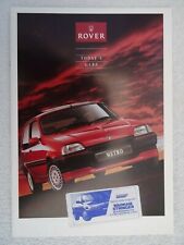 Rover brochure 1990 for sale  BOURNEMOUTH