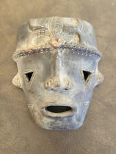 Antico Maschera Argilla Africano Ref Bob N°4 for sale  Shipping to South Africa