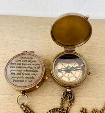 Antique pocket compass for sale  Shipping to Ireland
