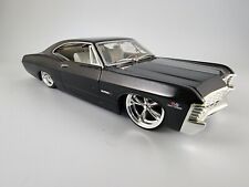 JADA 1/24 Scale DUB CITY BLACK 1967 CHEVY IMPALA SS 427 Die Cast Chrome Rims for sale  Shipping to Canada