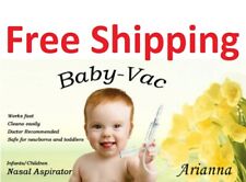  Baby Vac ARIANNA Orrszivo porszivo Vacuum Nasal Aspirator Infant Nose Cleaner , brukt til salgs  Frakt til Norway