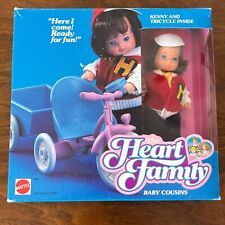 Boneca MATTEL Vintage THE HEART FAMILY Baby Cousins "Kenny and Tricycle" 1987 Menino comprar usado  Enviando para Brazil