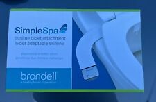 Usado, Boquilla doble de bidé Brondell Simple Spa Thinline segunda mano  Embacar hacia Argentina