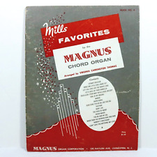 1958 Songbook Mills Favorites Magnus órgão de acordes comprar usado  Enviando para Brazil