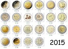 2 Euro Commemorative Coin 2015-All Countries Available til salg  Sendes til Denmark