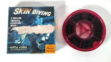 Skin Diving 8mm Film Castle Films A Thrilling Undersea Aventure Movie for sale  Shipping to South Africa