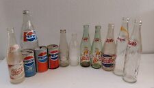 Usado, Garrafas/latas vintage de Pepsi, Coca-Cola, Jolt, Dr Pepper comprar usado  Enviando para Brazil