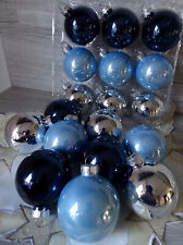 Weihnachtskugeln glas blau gebraucht kaufen  Alsdorf