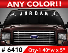 Jordan windshield decal for sale  Staten Island