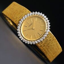 Deslumbrante relógio feminino Concord sólido ouro amarelo 18K e diamante pulseira comprar usado  Enviando para Brazil