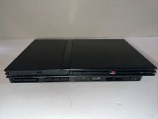 Console Sony PlayStation 2 PS2 Slim preto SCPH-75001 somente FUNCIONA TESTADO comprar usado  Enviando para Brazil