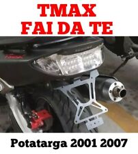 Portatarga Porta Targa Regolabile Con Luce Targa Yamaha Tmax T max 500 2001>2007 usato  Venezia
