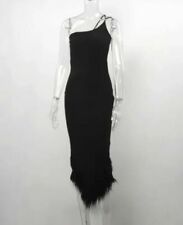 Midi dress feather for sale  NOTTINGHAM