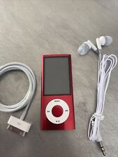 Usado, Apple iPod Nano 5ta Generación 16GB Producto Rojo Batería Nueva segunda mano  Embacar hacia Argentina