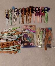 Monster High Doll Lot Lagoona Frankie Ghoulia Draculaura Spectra Amanita  for sale  Shipping to South Africa