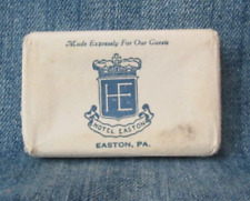 Vintage HOTEL EASTON EASTON PA Mini Sabonete em Barra Lembrança Publicidade MX50 comprar usado  Enviando para Brazil