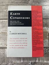 1934 Antiguo Libro de Explorador "Conquistadores de la Tierra las Vidas y Logros..." Ilusión. segunda mano  Embacar hacia Argentina