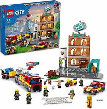 LEGO City 60321 Feuerwehr-Set mit Spielzeug-Feuerwehrauto für Kinder, brugt til salg  Sendes til Denmark