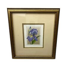 Iris print framed for sale  Excelsior Springs