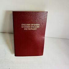 Dicionário Inglês-Espanhol, Espanhol-Inglês por Barnes & Noble Mini Pocket Antigo em folha comprar usado  Enviando para Brazil