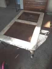 marble glass coffee table for sale  Milwaukee