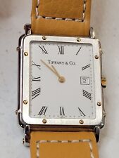 Relógio masculino de quartzo Tiffany&Co Alexis Barthelay 18k/aço inoxidável 7 joias... comprar usado  Enviando para Brazil