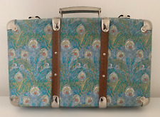 vintage blue suitcase for sale  LEIGH-ON-SEA